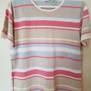 😎 Cherokee Lightweight Short Sleeve Sweater Top